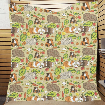 Guinea Pig Pattern Print Design 02 Premium Quilt