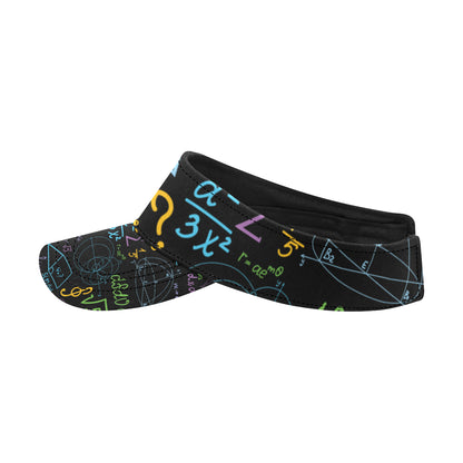 Math Pattern Print Design 03 Unisex Sun Visor