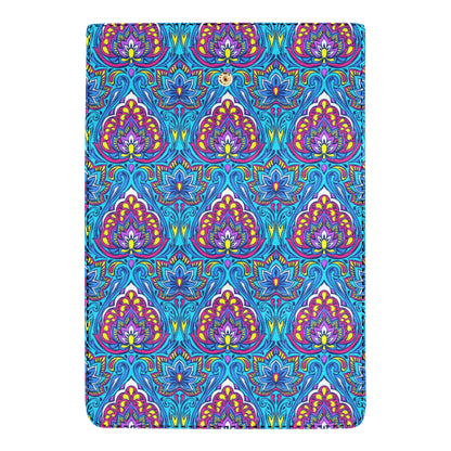 lotus Boho Pattern Print Design LO010 Women's Trifold Wallet
