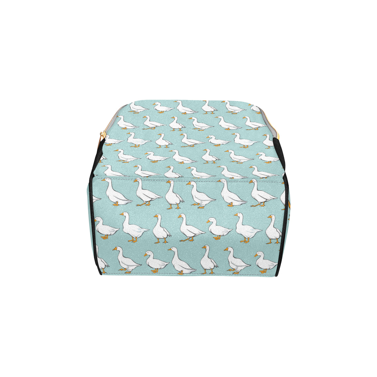 Goose Pattern Print Design 02 Diaper Bag Backpack