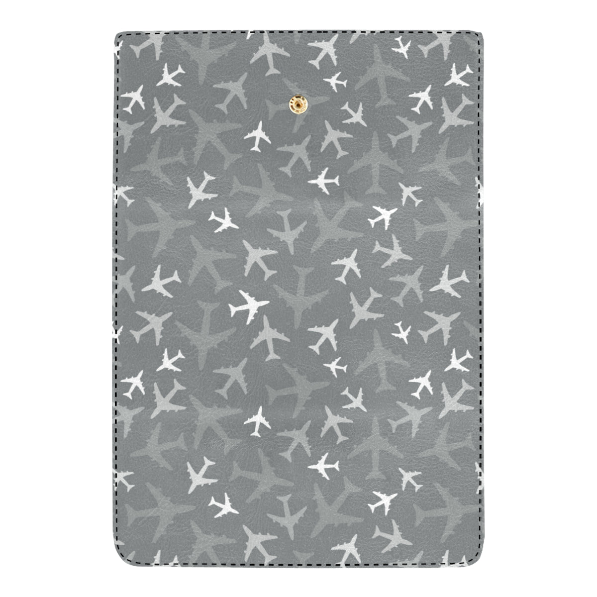 Airplane Pattern Print Design 02 Women's Trifold Wallet