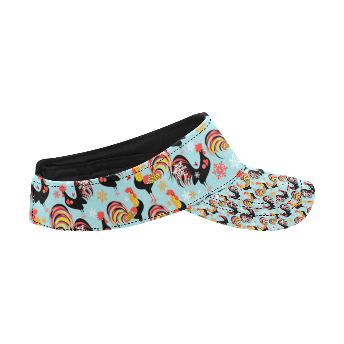 Rooster Themed Design Unisex Sun Visor