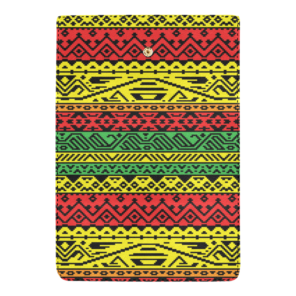 Rastafarian Pattern Print Design A02 Women's Trifold Wallet