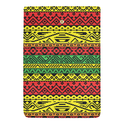 Rastafarian Pattern Print Design A02 Women's Trifold Wallet