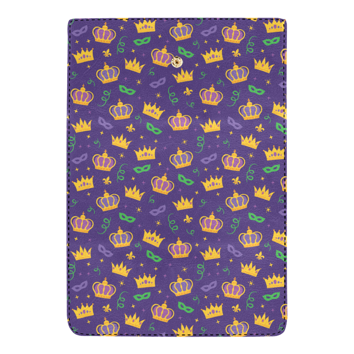 Mardi Gras Pattern Print Design 03 Women's Trifold Wallet