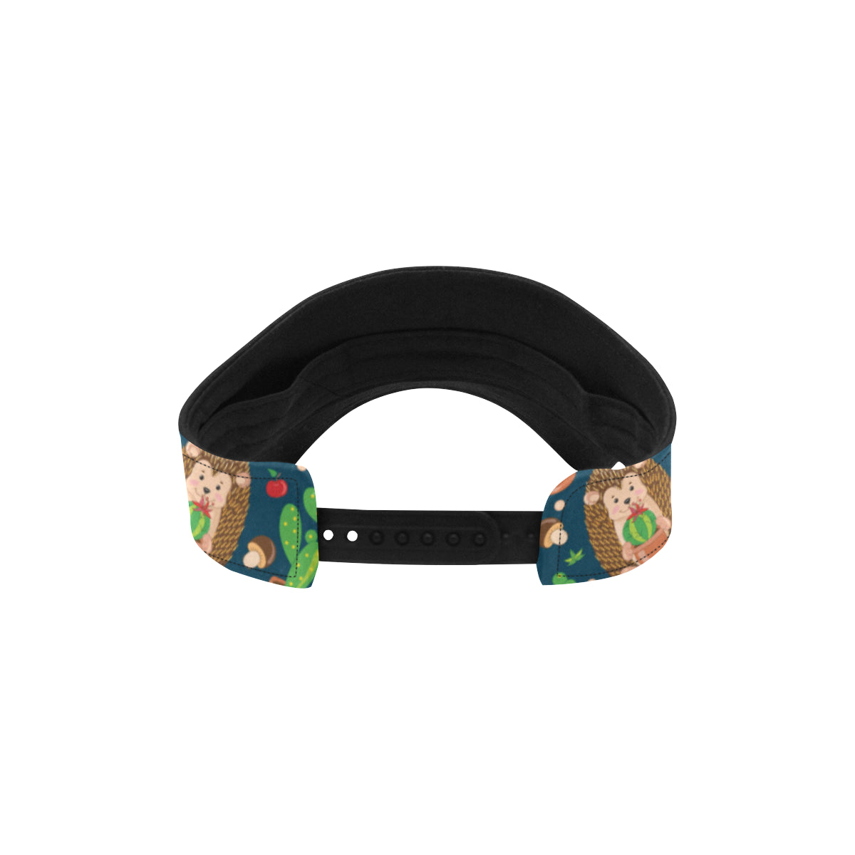 Hedgehog Cactus Pattern Print Design 04 Unisex Sun Visor