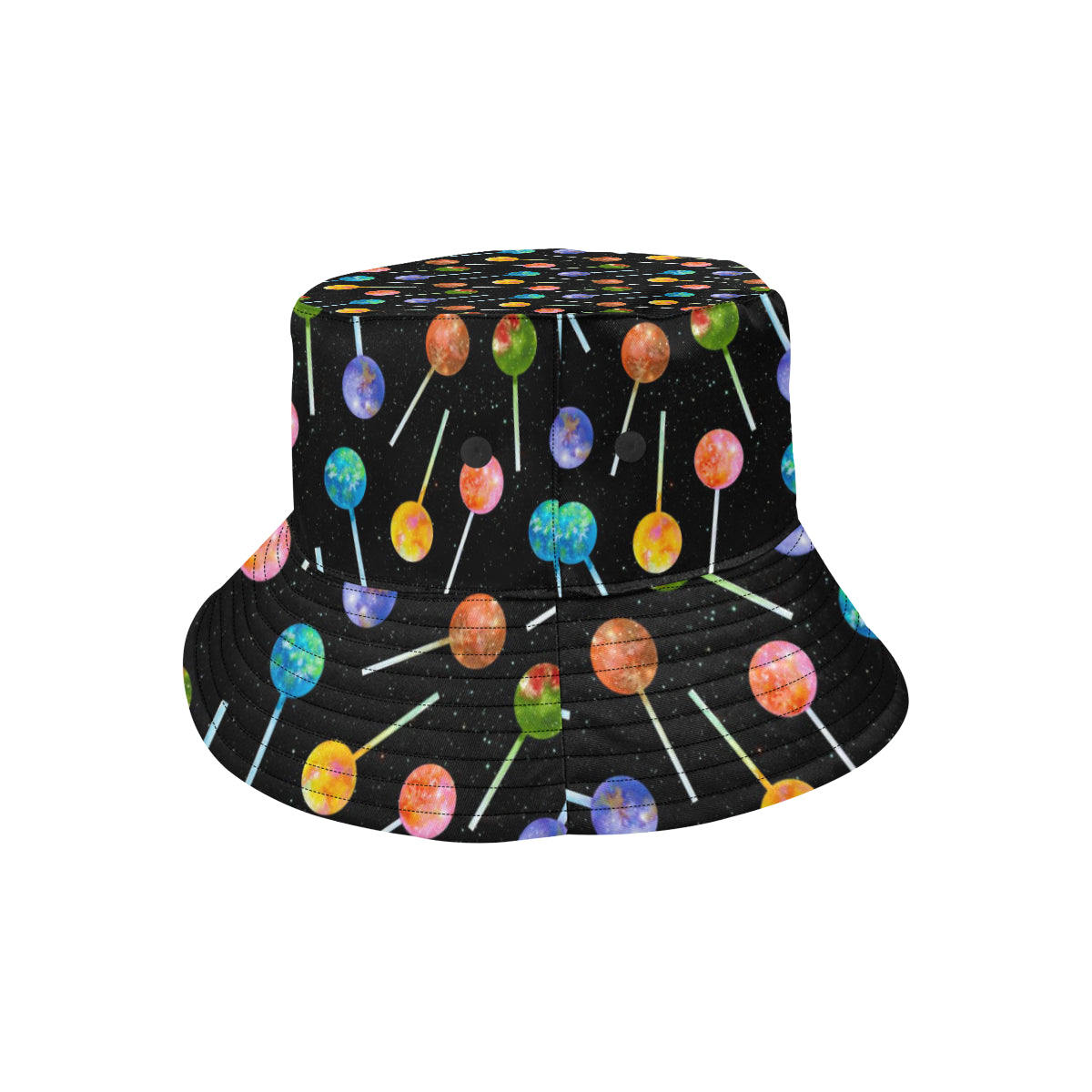 Lollipop Pattern Print Design LL04 Unisex Bucket Hat