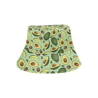 Avocado Pattern Print Design AC01 Unisex Bucket Hat