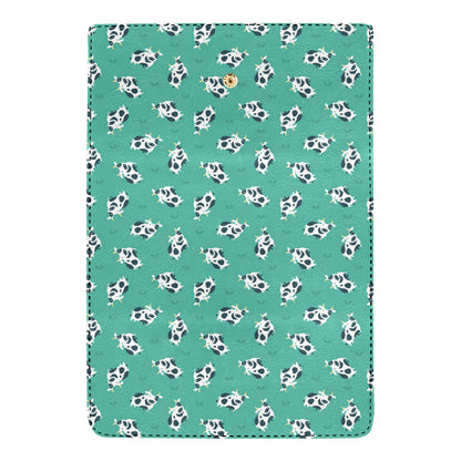 Cow Pattern Print Design 03 Women's Trifold Wallet