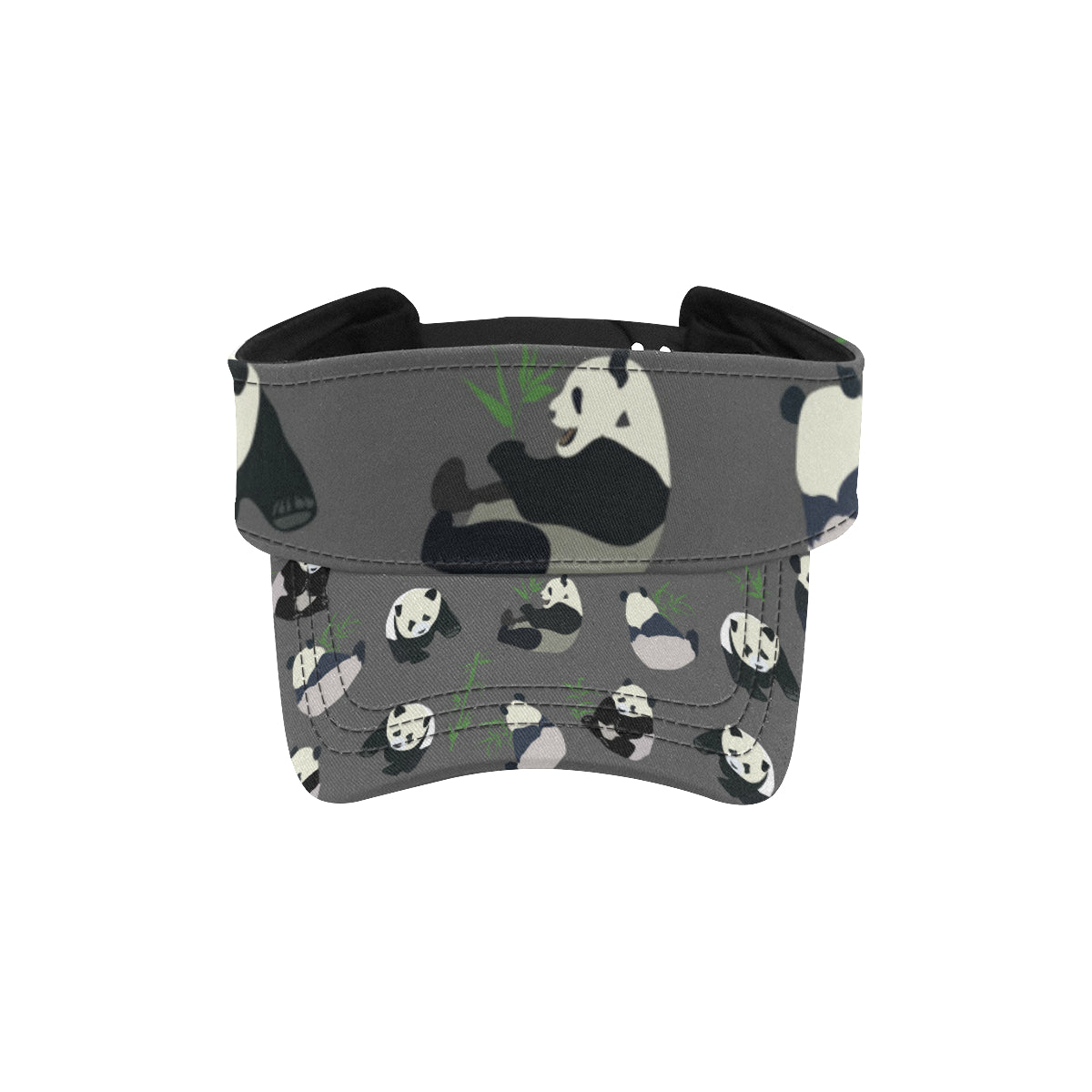 Panda Pattern Print Design A06 Unisex Sun Visor