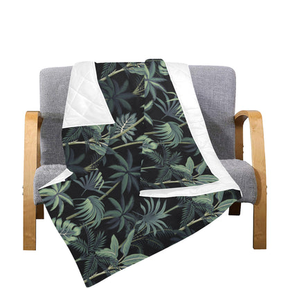 Rainforest Pattern Print Design RF02 Premium Quilt