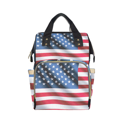 American flag Classic Diaper Bag Backpack