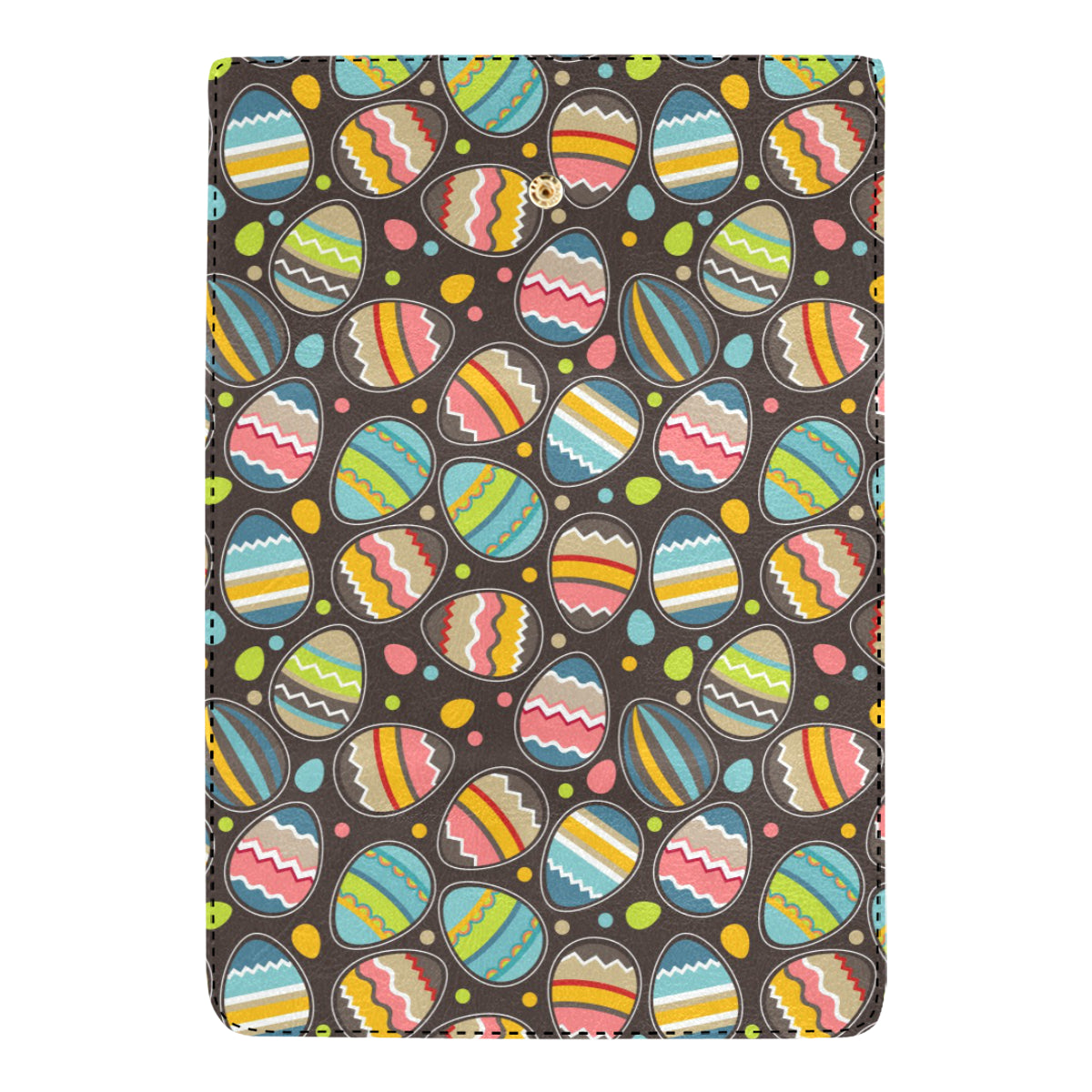 Easter Eggs Pattern Print Design RB03 Women's Trifold Wallet