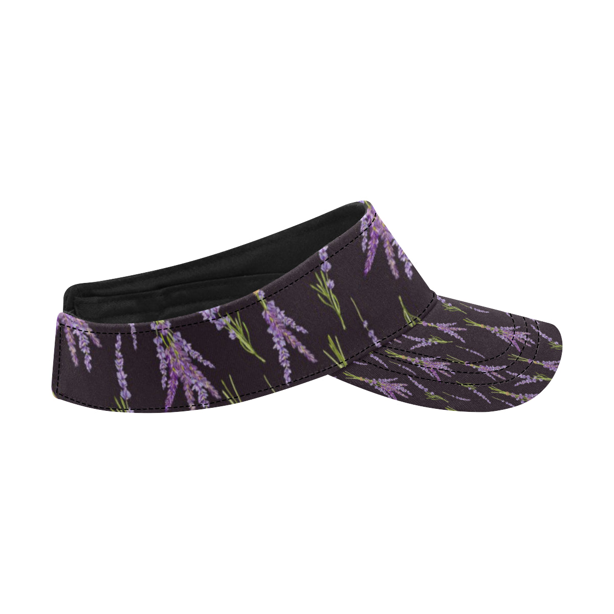 Lavender Pattern Print Design LV05 Unisex Sun Visor