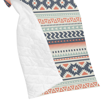 Tribal Aztec vintage pattern Premium Quilt