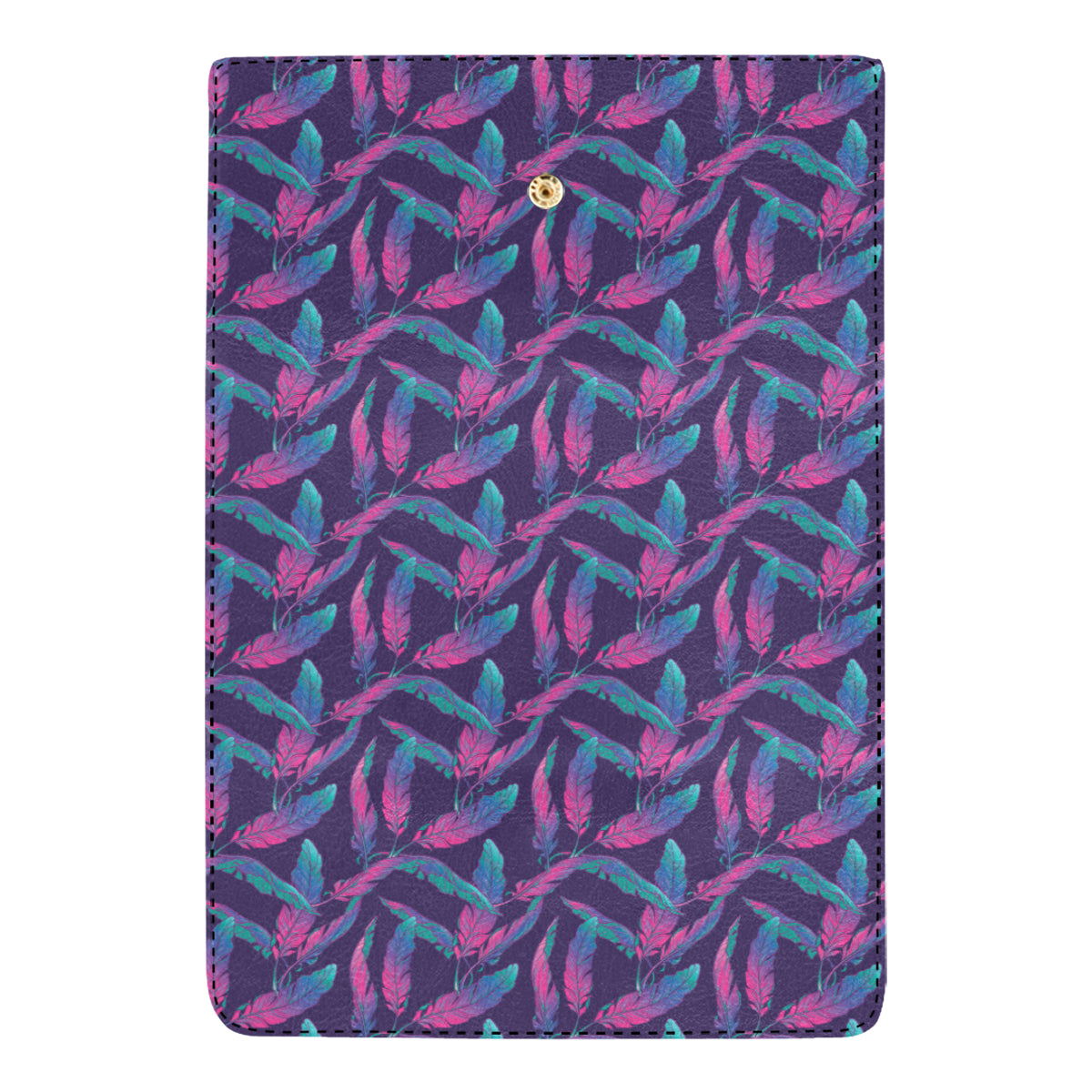 Banana Leaf Pattern Print Design 08 Women's Trifold Wallet
