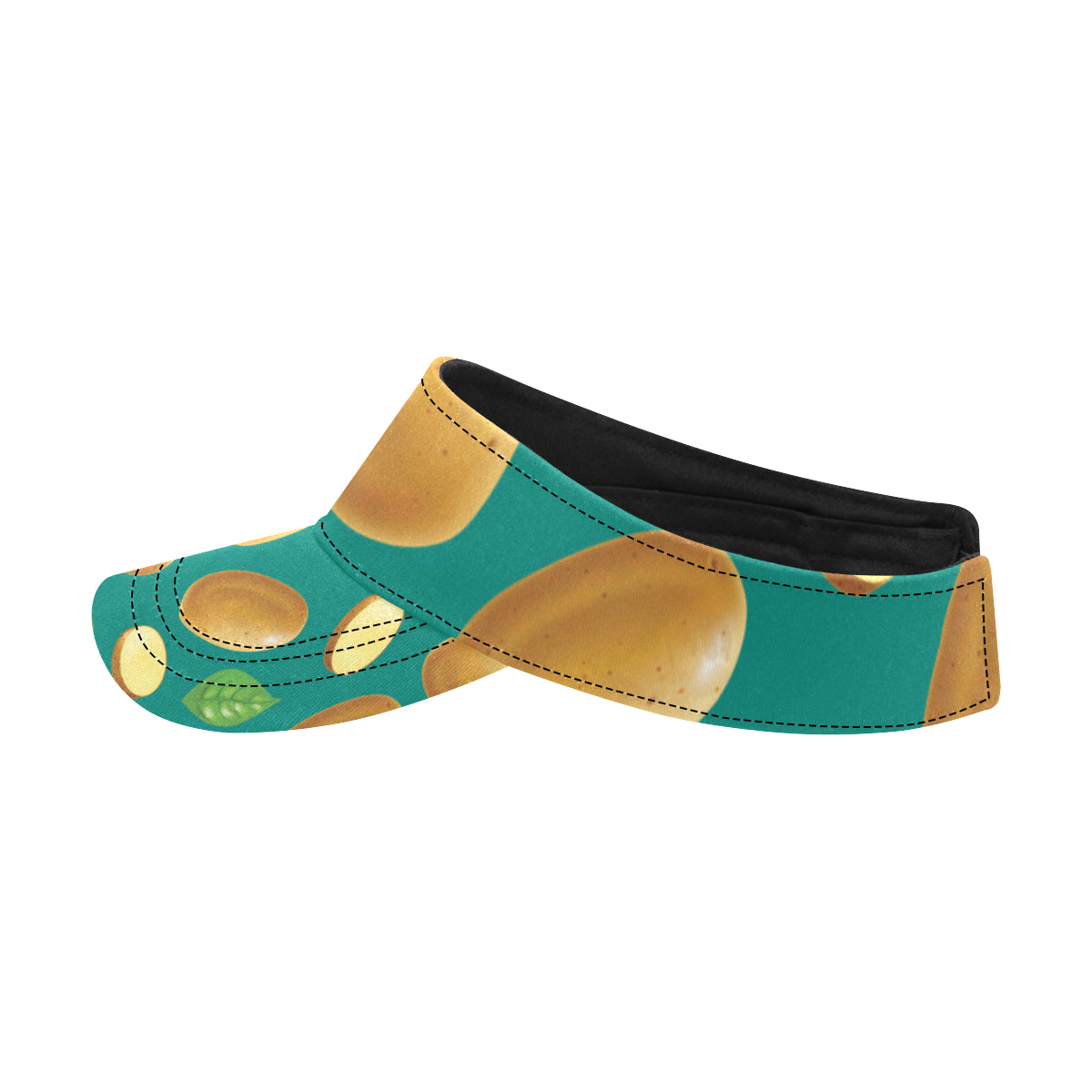 Potato Pattern Print Design A04 Unisex Sun Visor