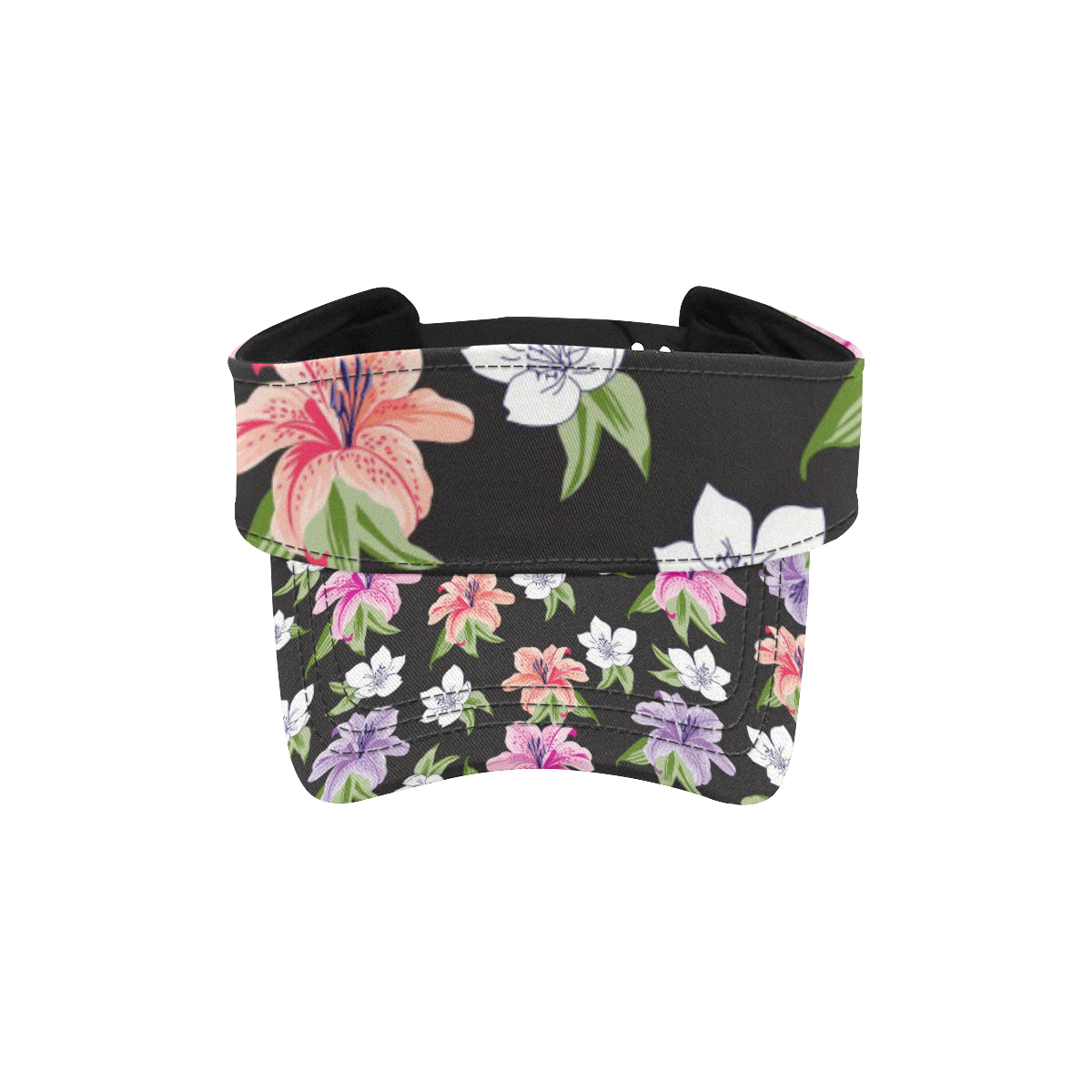Lily Pattern Print Design LY02 Unisex Sun Visor
