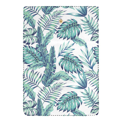 Pattern Tropical Palm Leaves Women's Trifold Wallet