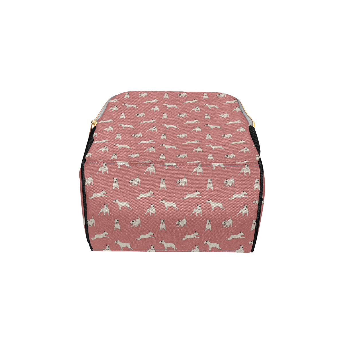 Bull Terriers Pattern Print Design 09 Diaper Bag Backpack