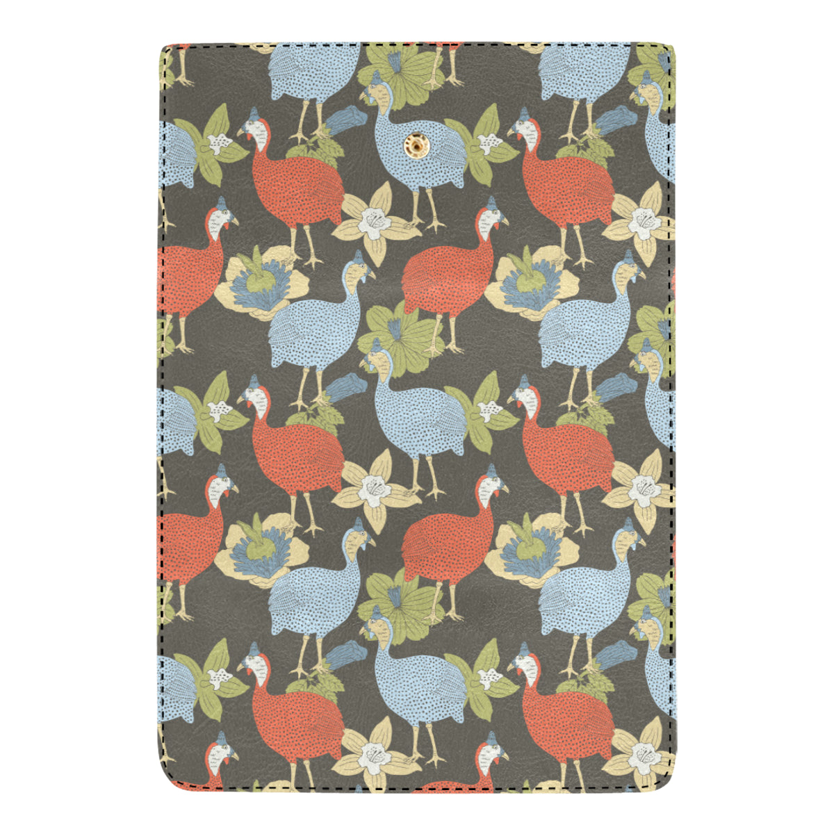 Guinea Fowl Pattern Print Design 02 Women's Trifold Wallet