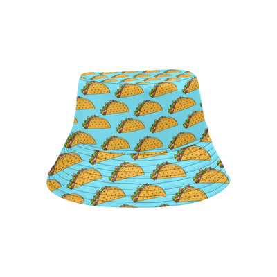 Taco Pattern Print Design TC03 Unisex Bucket Hat