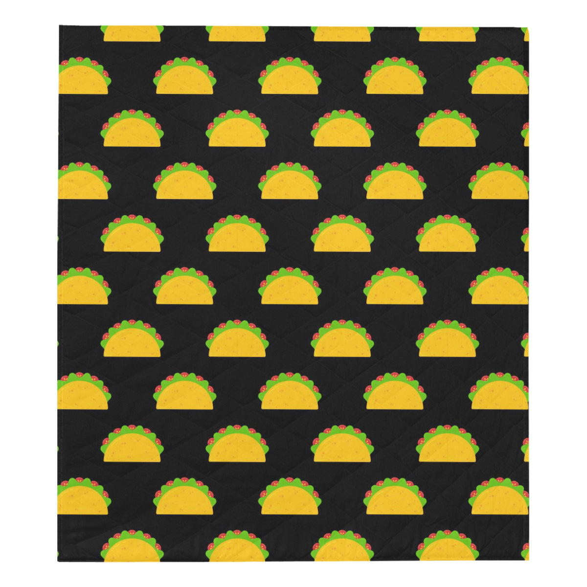 Taco Pattern Print Design TC06 Premium Quilt