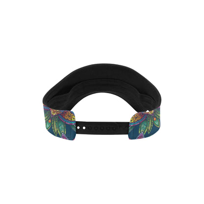 lotus Boho Pattern Print Design LO04 Unisex Sun Visor
