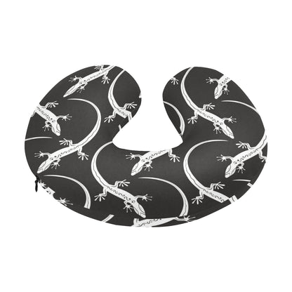 lizard Pattern Print Design 01 U-Shaped Travel Neck Pillow