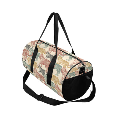 Jaguar Pattern Print Design 01 Duffel Bag