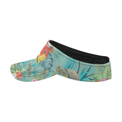 Sea Turtle Pattern Print Design T012 Unisex Sun Visor
