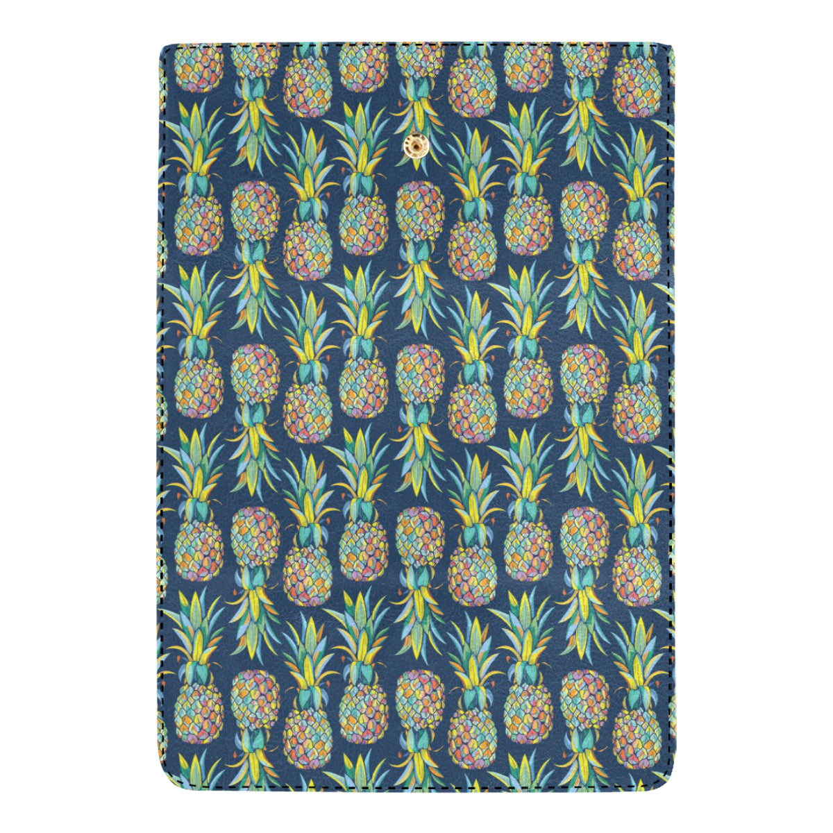 Pineapple Color Art Women's Trifold Wallet
