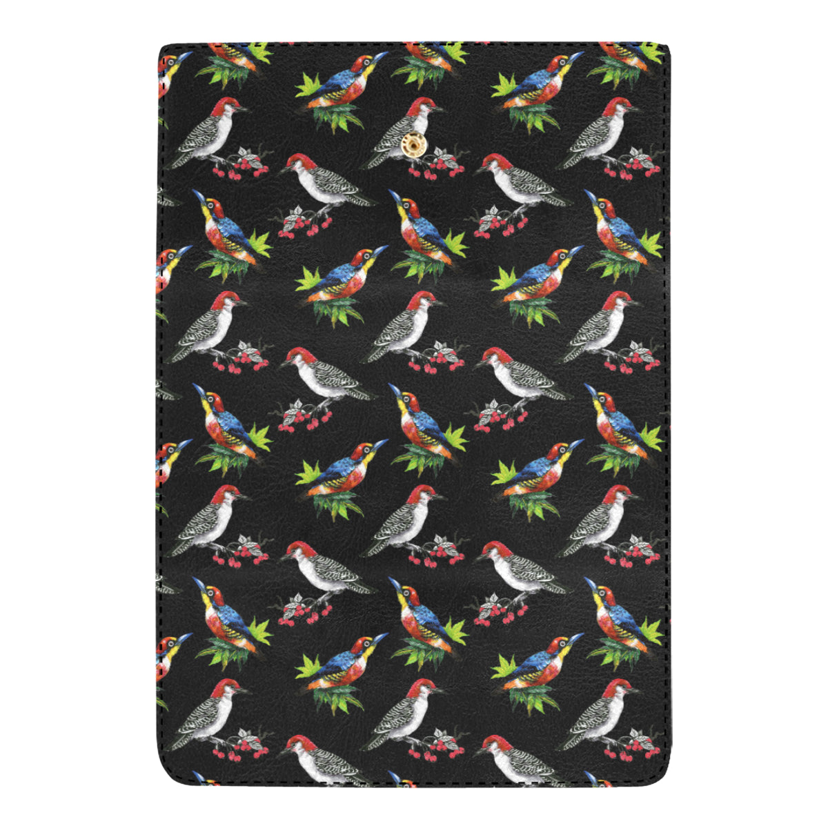 Birds Pattern Print Design 06 Women's Trifold Wallet