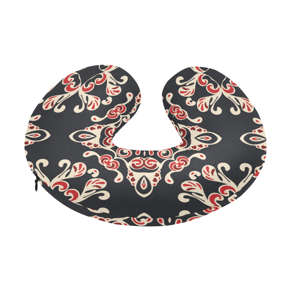 Medallion Pattern Print Design 01 U-Shaped Travel Neck Pillow