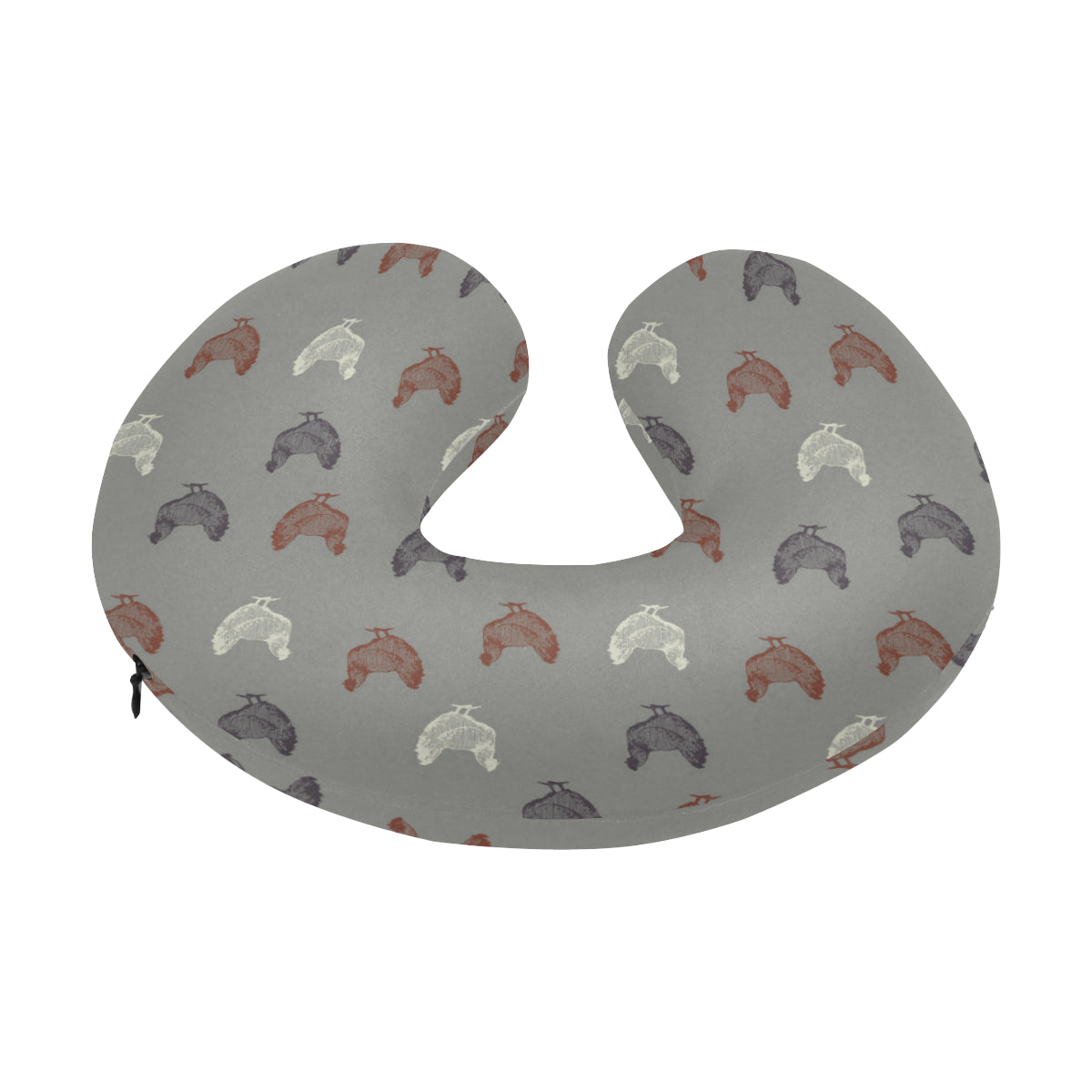 Chicken Pattern Print Design 01 U-Shaped Travel Neck Pillow