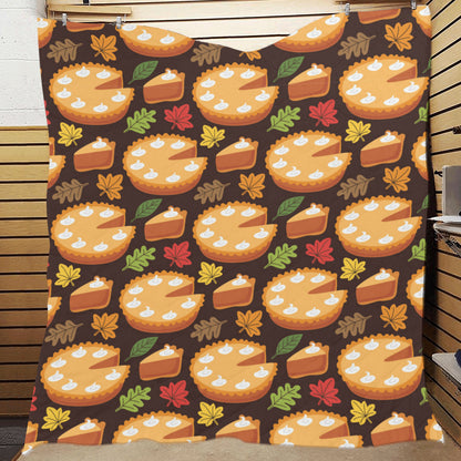 Pie Pattern Print Design A03 Premium Quilt