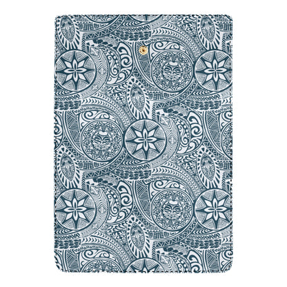 Polynesian Pattern Print Design A03 Women's Trifold Wallet