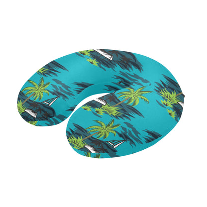 Pacific island Pattern Print Design A01 U-Shaped Travel Neck Pillow