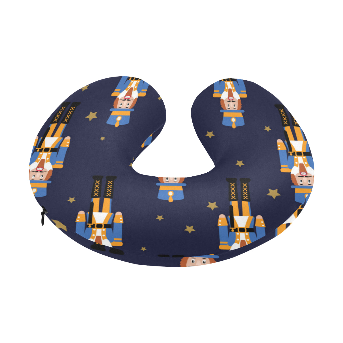 Nutcracker Pattern Print Design A04 U-Shaped Travel Neck Pillow
