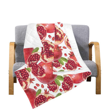 Pomegranate Pattern Print Design PG03 Premium Quilt