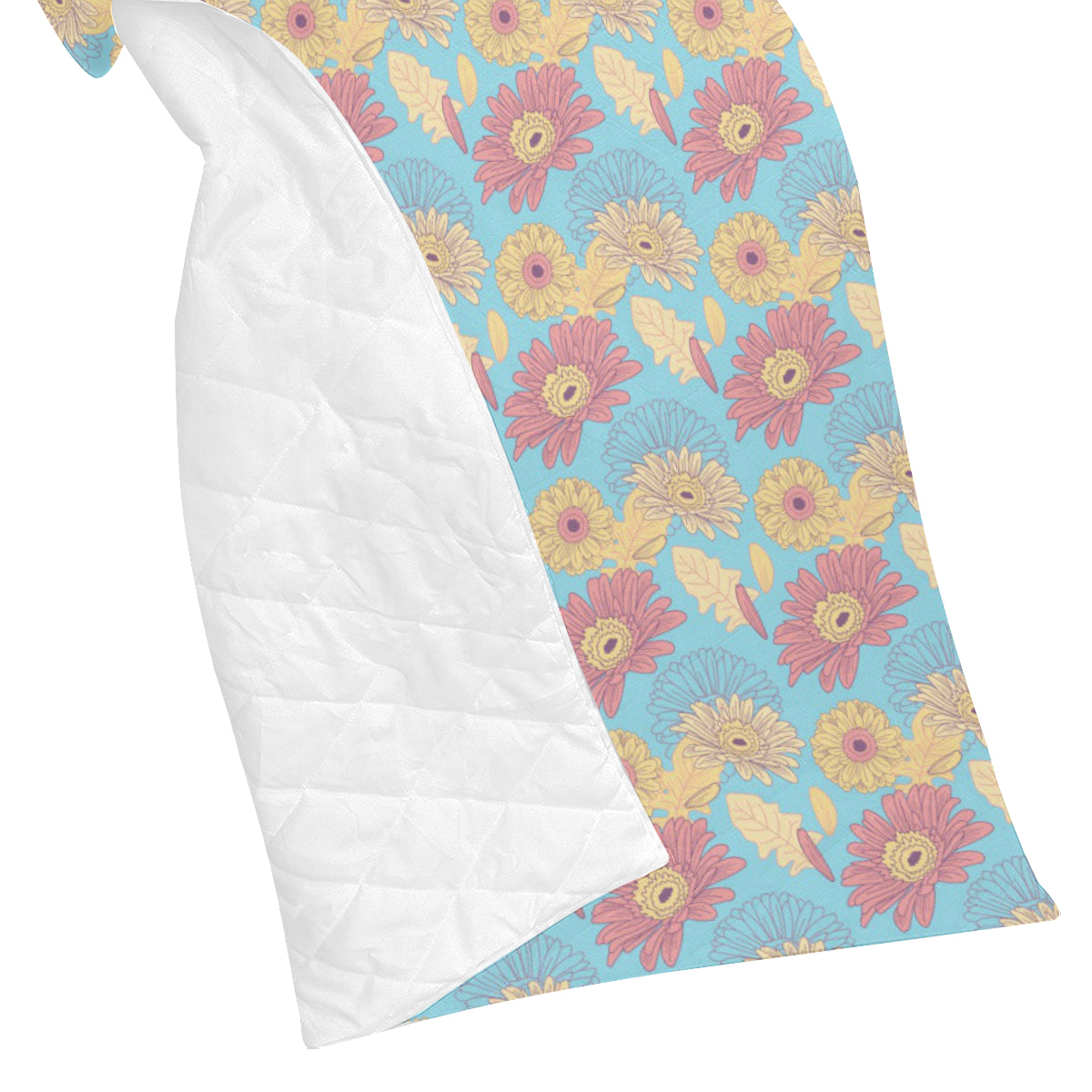 Gerberas Pattern Print Design GB04 Premium Quilt