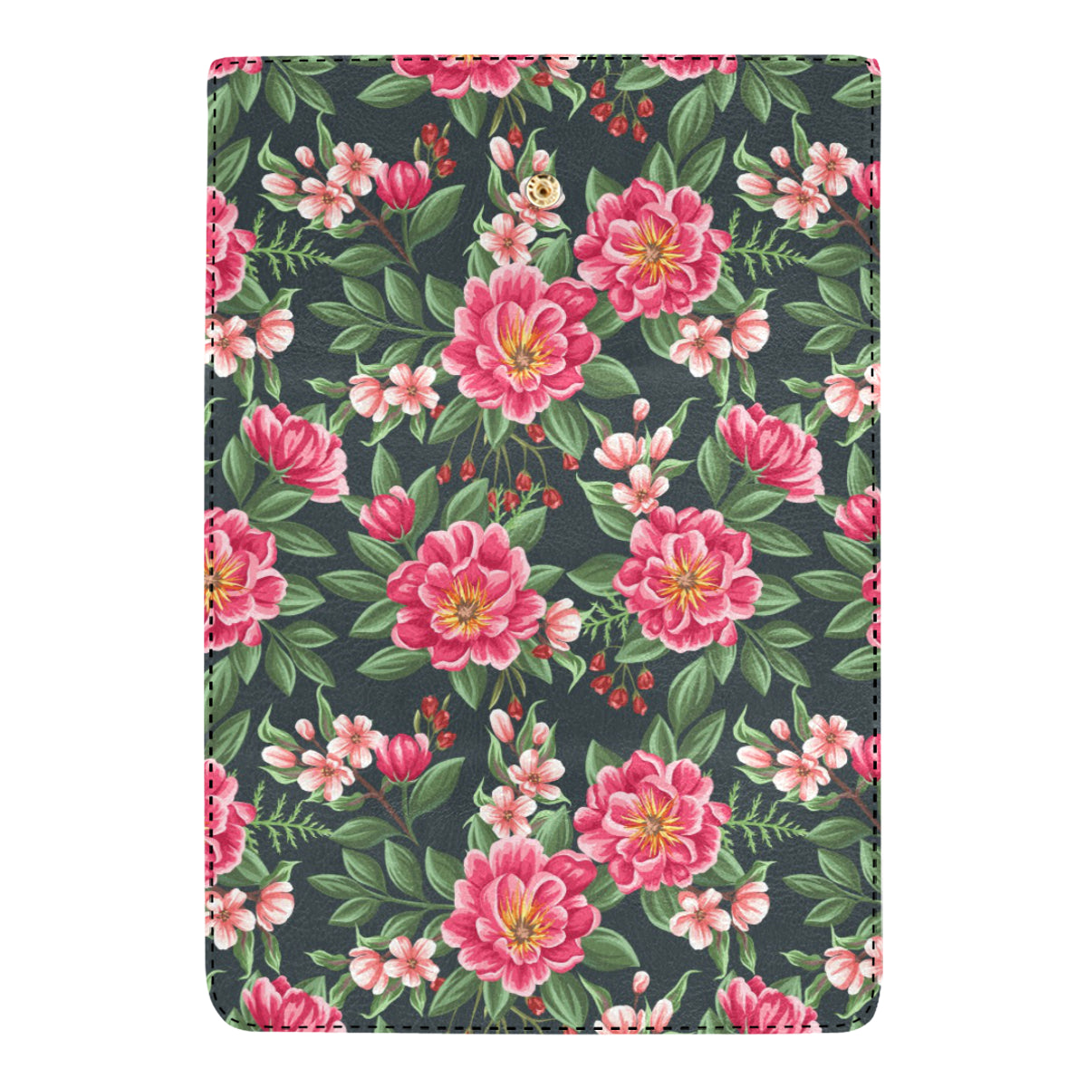 Summer Floral Pattern Print Design SF06 Women's Trifold Wallet