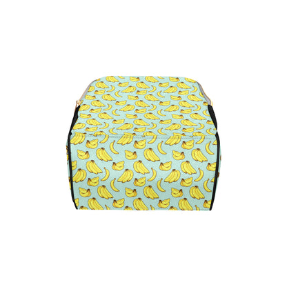 Banana Pattern Print Design BA04 Diaper Bag Backpack