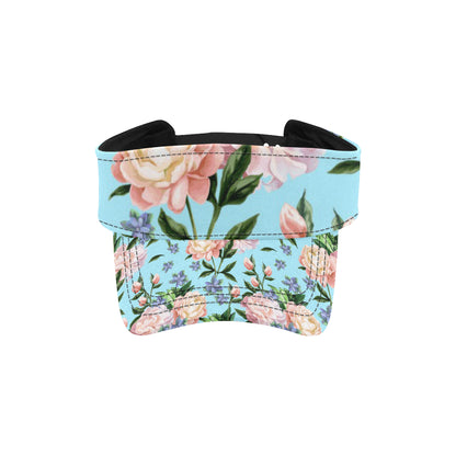 Peony Pattern Print Design PE02 Unisex Sun Visor