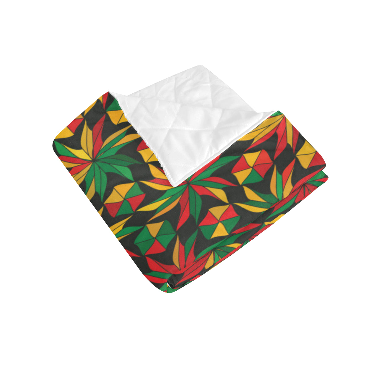 Rastafarian Pattern Print Design A03 Premium Quilt