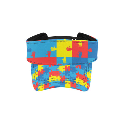 Autism Awareness Design Themed Print Unisex Sun Visor