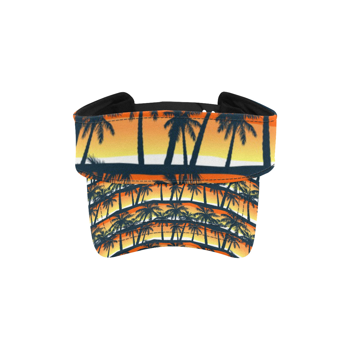 Palm Tree Pattern Print Design PT011 Unisex Sun Visor