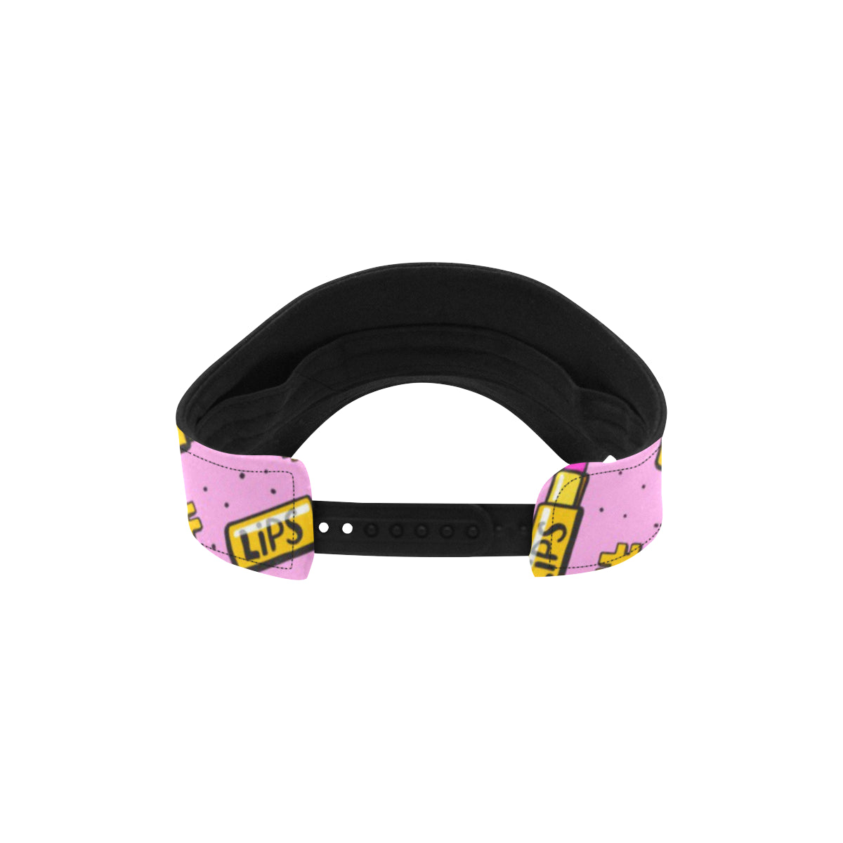 Lipstick Pattern Print Design LT03 Unisex Sun Visor