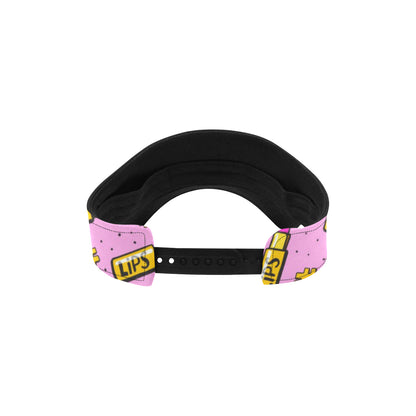 Lipstick Pattern Print Design LT03 Unisex Sun Visor