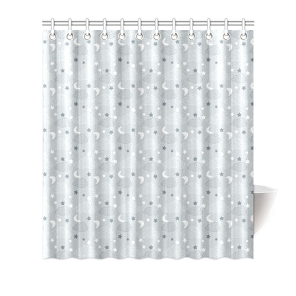 Cloud  Pattern Print Design 04 Shower Curtain